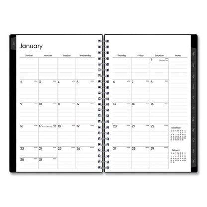 Enterprise Weekly/monthly Planner, 8 X 5, Black Cover, 12-month (jan To Dec): 2026