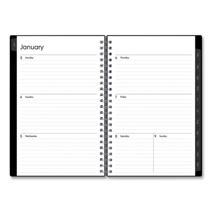 Enterprise Weekly/monthly Planner, 8 X 5, Black Cover, 12-month (jan To Dec): 2026