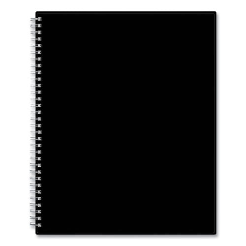 Enterprise Academic Weekly/monthly Planner, 11 X 8.5, Black Cover, 12-month (july To June): 2025 To 2026