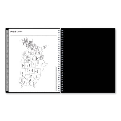 Enterprise Monthly Planner, 10 X 8, Black Cover, 12-month (jan To Dec): 2026