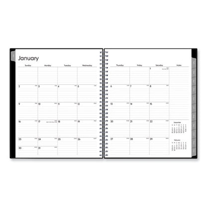 Enterprise Monthly Planner, 10 X 8, Black Cover, 12-month (jan To Dec): 2026