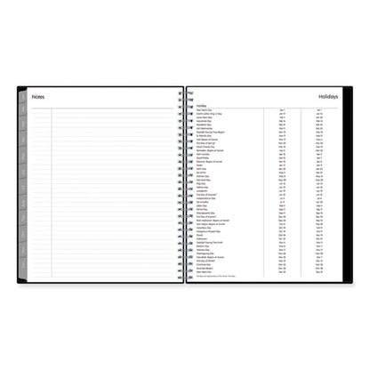 Enterprise Monthly Planner, 10 X 8, Black Cover, 12-month (jan To Dec): 2026