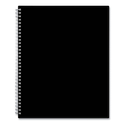 Teacher's Solid Black Weekly/monthly Lesson Planner, 9 Classes, 11 X 8.5 Sheets, 12-month (july To June), 2025 To 2026