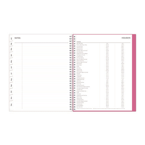 Breast Cancer Awareness Create-your-own Cover Weekly/monthly Planner, Orchids Artwork, 11 X 8.5, 12-month (jan To Dec): 2026