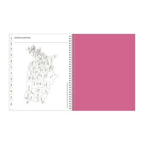 Breast Cancer Awareness Create-your-own Cover Weekly/monthly Planner, Orchids Artwork, 11 X 8.5, 12-month (jan To Dec): 2026