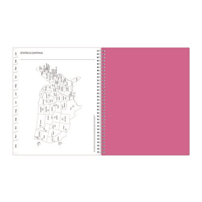 Breast Cancer Awareness Create-your-own Cover Weekly/monthly Planner, Orchids Artwork, 11 X 8.5, 12-month (jan To Dec): 2026