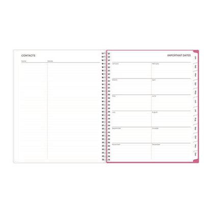 Breast Cancer Awareness Create-your-own Cover Weekly/monthly Planner, Orchids Artwork, 11 X 8.5, 12-month (jan To Dec): 2026