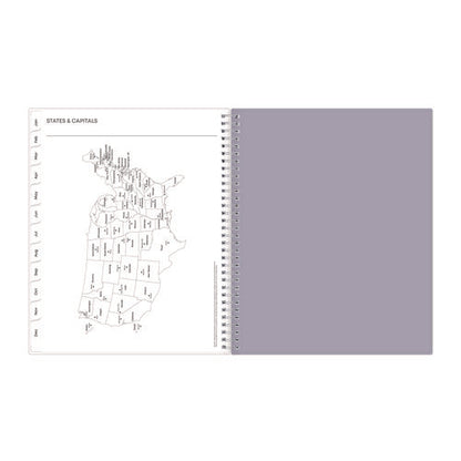 Laila Create-your-own Cover Weekly/monthly Planner, Wildflower Artwork, 11 X 8.5, Purple/blue/pink, 12-month (jan-dec): 2026