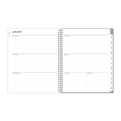 Laila Create-your-own Cover Weekly/monthly Planner, Wildflower Artwork, 11 X 8.5, Purple/blue/pink, 12-month (jan-dec): 2026