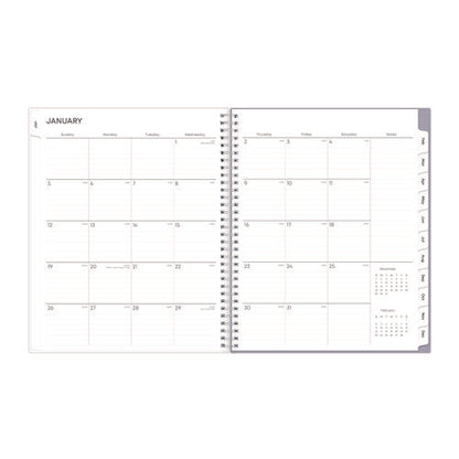 Laila Create-your-own Cover Weekly/monthly Planner, Wildflower Artwork, 11 X 8.5, Purple/blue/pink, 12-month (jan-dec): 2026