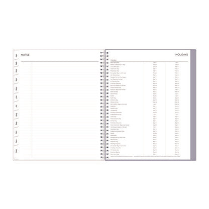 Laila Create-your-own Cover Weekly/monthly Planner, Wildflower Artwork, 11 X 8.5, Purple/blue/pink, 12-month (jan-dec): 2026