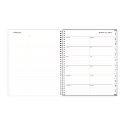 Laila Create-your-own Cover Weekly/monthly Planner, Wildflower Artwork, 11 X 8.5, Purple/blue/pink, 12-month (jan-dec): 2026