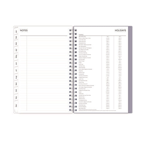 Laila Create-your-own Cover Weekly/monthly Planner, Wildflower Artwork, 8 X 5, Purple/blue/pink, 12-month (jan To Dec): 2026