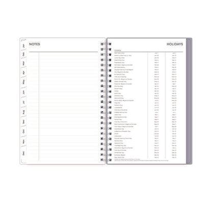 Laila Create-your-own Cover Weekly/monthly Planner, Wildflower Artwork, 8 X 5, Purple/blue/pink, 12-month (jan To Dec): 2026