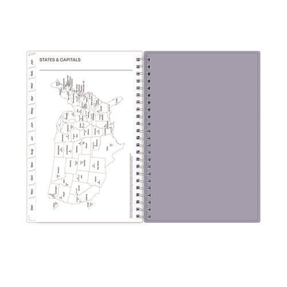 Laila Create-your-own Cover Weekly/monthly Planner, Wildflower Artwork, 8 X 5, Purple/blue/pink, 12-month (jan To Dec): 2026