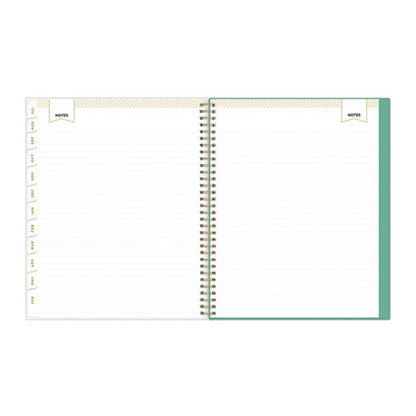 Day Designer Academic Year Weekly/monthly Frosted Planner, Palms Artwork, 11 X 8.5, 12-month (july To June): 2025 To 2026