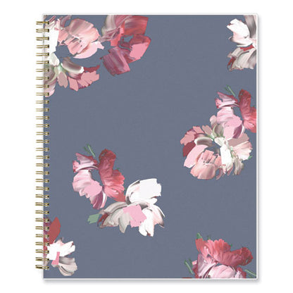 Life Note-it Leah Weekly/monthly Notes Planner, Floral Artwork, 11 X 8.5, Gray/pink/white Cover, 12-month (jan To Dec): 2026
