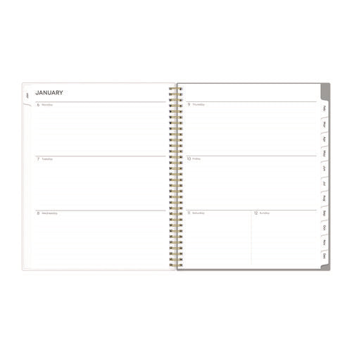 Sophie Frosted Weekly/monthly Planner, Floral Artwork, 11 X 8.5, Multicolor Cover, 12-month (jan To Dec): 2026