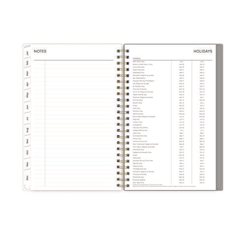 Sophie Frosted Weekly/monthly Planner, Floral Artwork, 8 X 5, Multicolor Cover, 12-month (jan To Dec): 2026