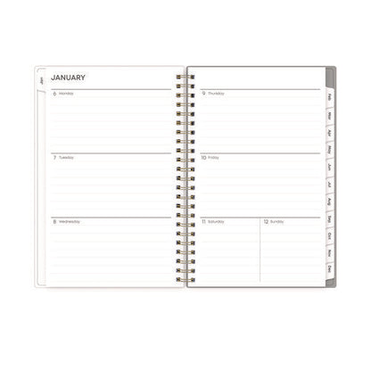 Sophie Frosted Weekly/monthly Planner, Floral Artwork, 8 X 5, Multicolor Cover, 12-month (jan To Dec): 2026