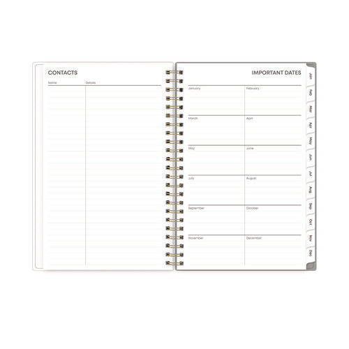 Sophie Frosted Weekly/monthly Planner, Floral Artwork, 8 X 5, Multicolor Cover, 12-month (jan To Dec): 2026