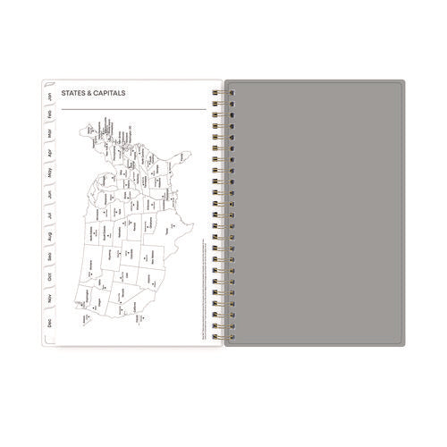 Sophie Frosted Weekly/monthly Planner, Floral Artwork, 8 X 5, Multicolor Cover, 12-month (jan To Dec): 2026