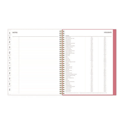 Fly By Frosted Weekly/monthly Planner, Butterflies Artwork, 11 X 8.5, Blush/pink Cover, 12-month (jan To Dec): 2026