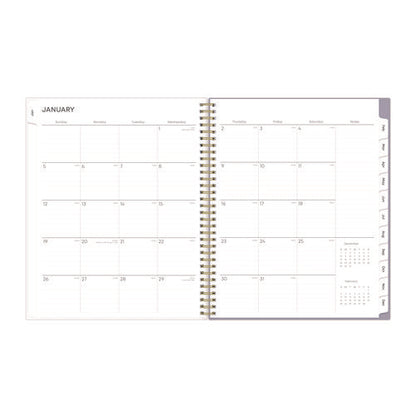 Tula Weekly/monthly Planner, Floral Artwork, 11" X 8.5", Purple/pink/white Cover, 12-month (jan To Dec): 2026