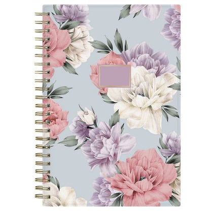 Tula Weekly/monthly Planner, Floral Artwork, 8" X 5", Purple/pink/white Cover, 12-month (jan To Dec): 2026
