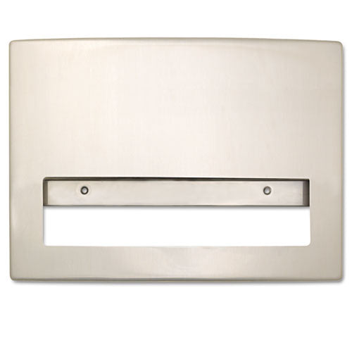 Stainless Steel Toilet Seat Cover Dispenser, Conturaseries, 15.75 X 2.25 X 11.25, Satin Finish