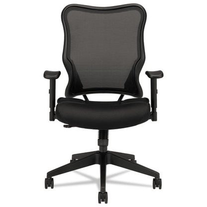 Vl702 Mesh High-back Task Chair, Supports Up To 250 Lb, 18.5" To 23.5" Seat Height, Black
