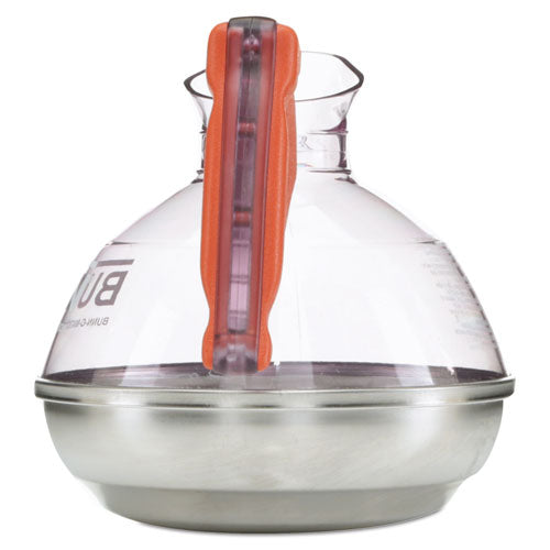 Easy Pour Decanter, 64 Oz, Orange Handle