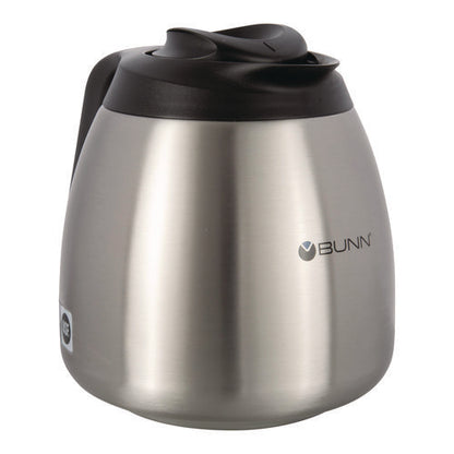 Thermal Carafe, 64 Oz, Stainless Steel/black