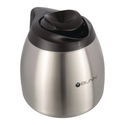 Thermal Carafe, 64 Oz, Stainless Steel/black