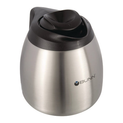Thermal Carafe, 64 Oz, Stainless Steel/black