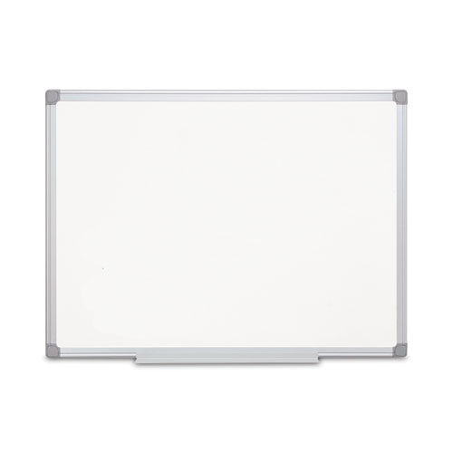 Earth Silver Easy Clean Magnetic Dry Erase Boards, 36" X 24", White Surface, Satin Aluminum Frame
