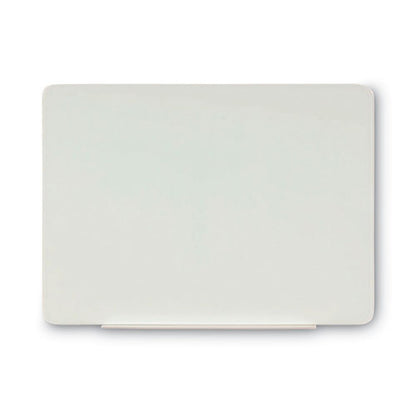 Magnetic Glass Dry Erase Board, 48" X 36", Opaque White Surface