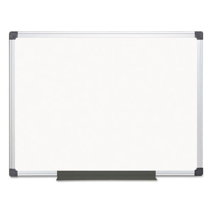 Value Melamine Dry Erase Board, 36" X 48", White Surface, Satin Aluminum Frame