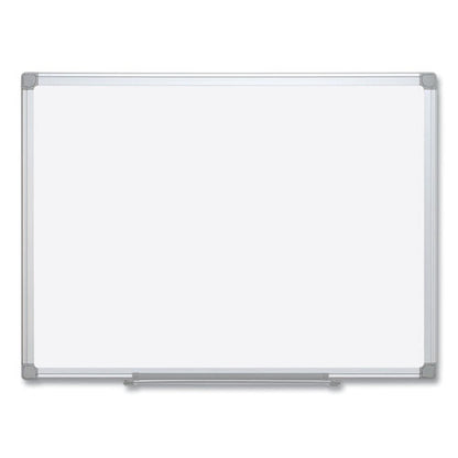 Earth Silver Easy Clean Dry Erase Boards, 96" X 48", White Surface, Satin Aluminum Frame