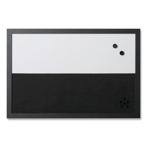 Black/white Message Board Set, (1) Bulletin, (1) Chalk/bulletin, (1) Dry-erase/bulletin, Assorted Sizes, Assorted Colors