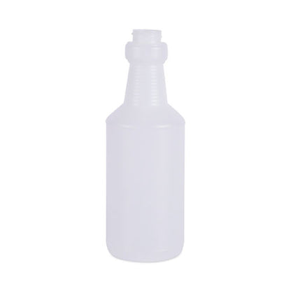 Easy-grip Plastic Spray Bottle, 16 Oz, Clear, 24/carton