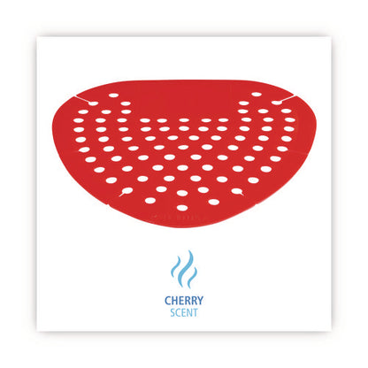 Deodorizing Urinal Screen, Cherry Scent, Red, 3.5 Oz, Dozen