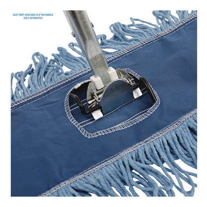 Clip-on Dust Mop Frame, 18w X 5d, Zinc Plated