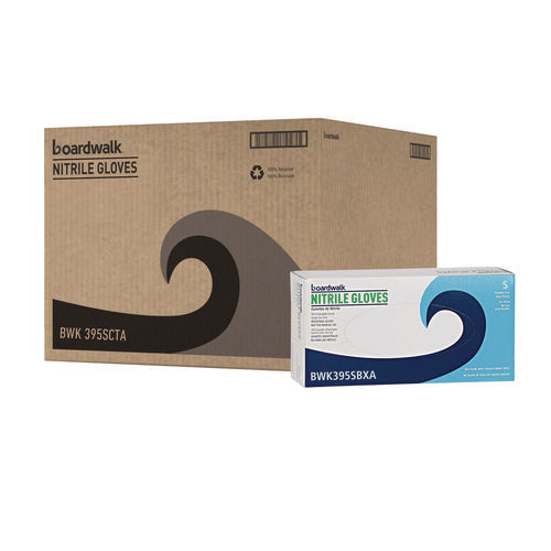 395 Series Disposable General-purpose Nitrile Gloves, Powder-free, Small, 5 Mil Thick, 9.5" Long, Blue, 100/box, 10 Boxes/ct