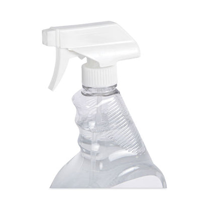 Natural Glass Cleaner, Unscented, 32 Oz Trigger Spray Bottle, 12/carton