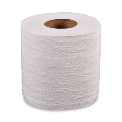 Two-ply Toilet Tissue, Standard, Septic Safe, White, 4 X 3, 500 Sheets/roll, 96 Rolls/carton
