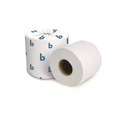 Two-ply Toilet Tissue, Septic Safe, White, 125 Ft Roll Length, 500 Sheets/roll, 96 Rolls/carton