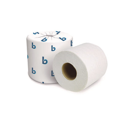 Two-ply Toilet Tissue, Septic Safe, White, 125 Ft Roll Length, 500 Sheets/roll, 96 Rolls/carton