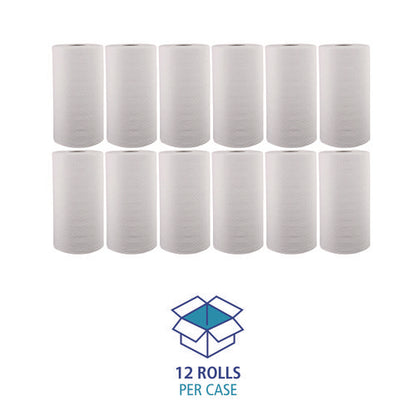 Kitchen Roll Towel, 2-ply, 11 X 8.5, White, 250/roll, 12 Rolls/carton