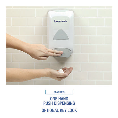Manual Liquid Soap Dispenser, 1,250 Ml, 6.1 X 10.6 X 5.1, Gray